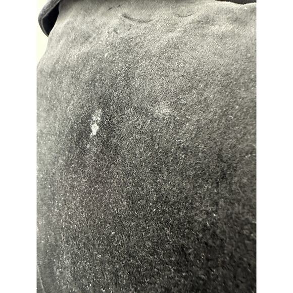 *Flaw Lily Pulitzer Velvet Rhinestone Button Cropped Jacket Black Womens Size 10 - Picture 8 of 16